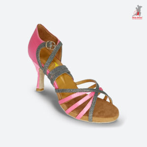 💖Sparkling Pink Latin Dance Heels